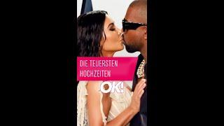 George Clooney, Kim Kardashian & Co.: Die teuersten Hochzeiten Hollywoods