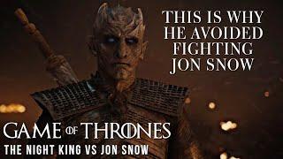 The Real Reason Why The Night King Didn't Fight Jon Snow During The Long Night Battle at Winterfell?