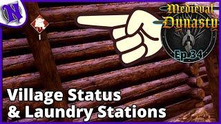 Let's Build a Laundry Area MEDIEVAL DYNASTY GAMEPLAY The Oxbow Ep34