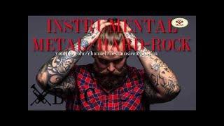 Heavy metal hard rock music instrumental compilation