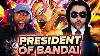 DISMAL FUTURE GOKU BLACK RED ZONE vs THE PRESIDENT OF BANDAI! (DBZ: Dokkan Battle)