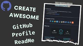 Create Awesome GitHub Profile Read Me | بالعربى