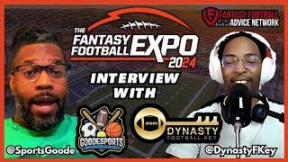 DynastyFKey and SportsGoode | FF Expo Interview Series