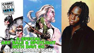 Davi Go Creator Spotlight and Art Sale