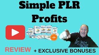 Simple PLR Profits Review - Plus EXCLUSIVE BONUSES - (Simple PLR Profits Review)