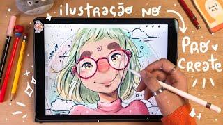 (ENG SUBS)  how I draw on Procreate  step by step + tips + brushes