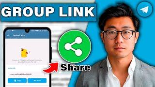 How To Share Telegram Group Link  - Full Guide (Tutorial)