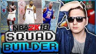 PLAYERS WHO HAVE BEEN IN MOVIES! NBA 2K18 SQUAD BUILDER