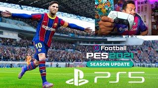 MY FIRST TIME AT PLAYSTATION 5 - PES 2021