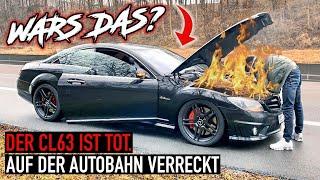 Der CL63 AMG Motorschaden auf der Autobahn?