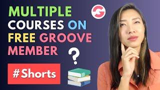   What Does 1 Free GrooveMember Mean? & Can I Have Multiple Courses on GrooveMember Portal? #shorts