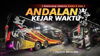 [ TRONTON EKSPRESS ]  ANGKATAN MALAM TERBAIK! - Trip Report BEJEU Scania B66 Jepara-Jakarta