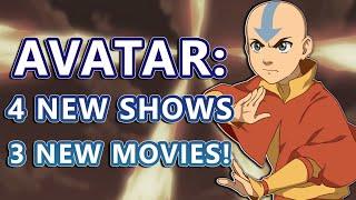 FOUR Avatar TV Series and THREE Films!? Avatar Studios Comic-Con News &  Leaks!