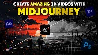 Create AMAZING 3D Videos With MIDJOURNEY (FULL COURSE!)