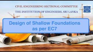 Design of Shallow Foundations as per EC7 - CESC, IESL