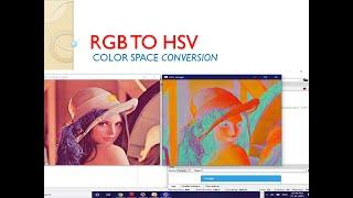 How to Convert RGB to HSV Color Space