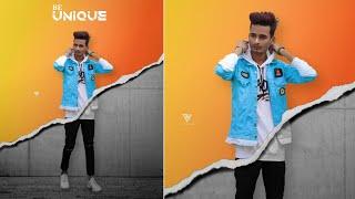 Dual Color Background Change in PicsArt | Be Unique New Concept Photo Editing