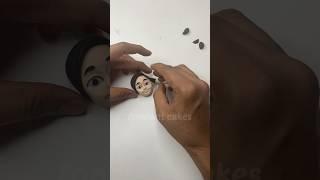 How to make fondant face | Fondant craft video