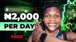 Get Paid ₦2,000 Daily WITHOUT INVESTMENT‼️- Free App To Make Money Online 2024 without Investment