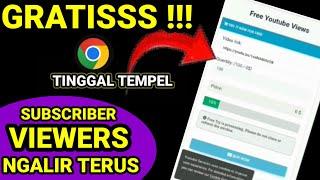 DAHSYAT ,cara menambah viewers dan subscriber gratis