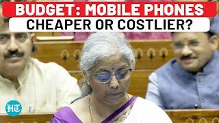 Budget 2024: Mobile Phones, Chargers To Get Cheaper Or Costlier? Watch FM Nirmala's Announcement