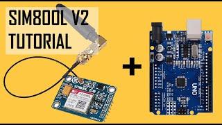 SIM800L V2 tutorial with arduino (Send SMS, Receive SMS, Make a call)
