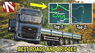 Best Routes & Bridges in TOE 3 | Wanda Software Truckers of Europe 3