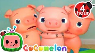 Three Little Pigs | Cocomelon - Nursery Rhymes | Fun Cartoons For Kids
