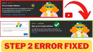 Cara Memperbaiki LANGKAH 2 Error SETUP Google AdSense 2022 | Perbaiki Kesalahan MONETISASI YouTube Google AdSense