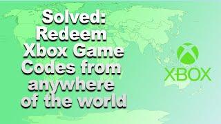 How to Redeem Region Locked Xbox Live Codes with a VPN on your Phone (South Africa, Argentina Codes)