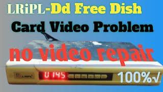 LRiPL-Dd Free Dish Card Video Problem Solution | no video only audio free box repair mp4