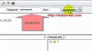 how to enter a line into cccam with filezilla on dm500