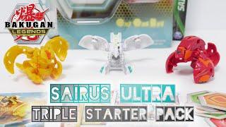 HAOS SAIRUS ULTRA Starter Pack | Bakugan Legends | BAKUGAN UNBOX