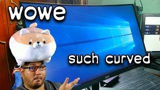 DOES DOGE APPROVE?! - AoC C24B1H Curved 24" Monitor Unboxing (PHP 8,500 / Est. US$ 160)