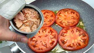 Hast du Tomaten und Thunfischkonserven zu Hause?2 Einfache, schnelle und sehr leckere Rezepte # 162