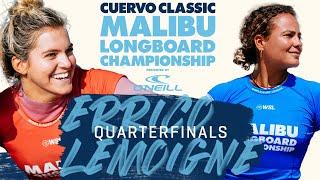 Heat Of The Year?! Soleil Errico vs Alice Lemoigne | Cuervo Classic Malibu Longboard Championship