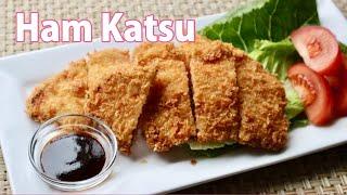 Ham Katsu Recipe - Japanese Cooking 101