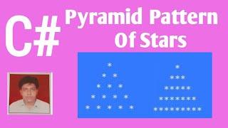 Pyramid Pattern Of Star In C#