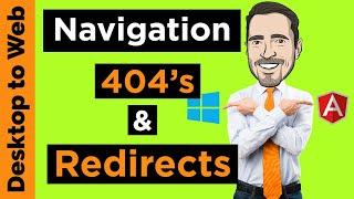 Learn Angular: Angular Navigation Redirects and Page Not Found