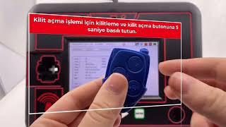 İEA ÜRETİM FORD MAVİ KAFA ANAHTAR KİLİT AÇMA İŞLEMİ