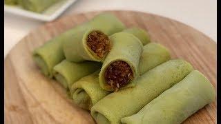 Kuih Ketayap 香兰椰丝卷