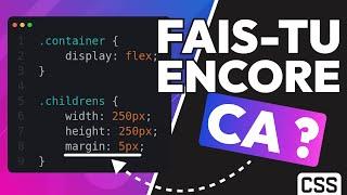 N'utilisez plus margin pour espacer vos éléments avec Flexbox | Astuce CSS