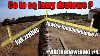 #ABCbudowlanki #4 | Ławy drutowe | Jak zrobić ławice fundamentowe | Budowa domu  @Łukasz Budowlaniec