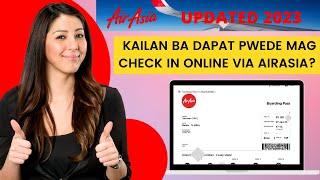 HOW TO CHECK IN ONLINE VIA AIRASIA UPDATED 2023 | Ractisfy