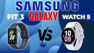 Samsung Galaxy Watch 5 Vs Samsung Galaxy Fit 3: Specs, Features, Price Compared!