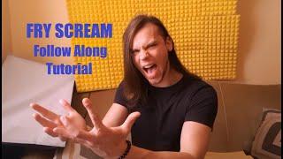 How To Fry Scream - Follow Along Tutorial #vocaltutorial