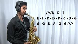 YA NO SOY ESCLAVO || TUTORIAL de Saxofón Alto