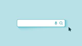 3d search bar intro template, copyright free. Download template.