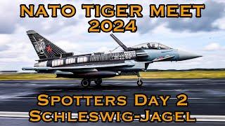 NATO TIGER MEET 24 - Schleswig-Jagel, Spotters Day 2. AWESOME flying, close Taxis and lots of noise!