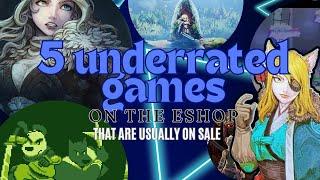 5 Underrated Nintendo Switch games that are usually on sale!